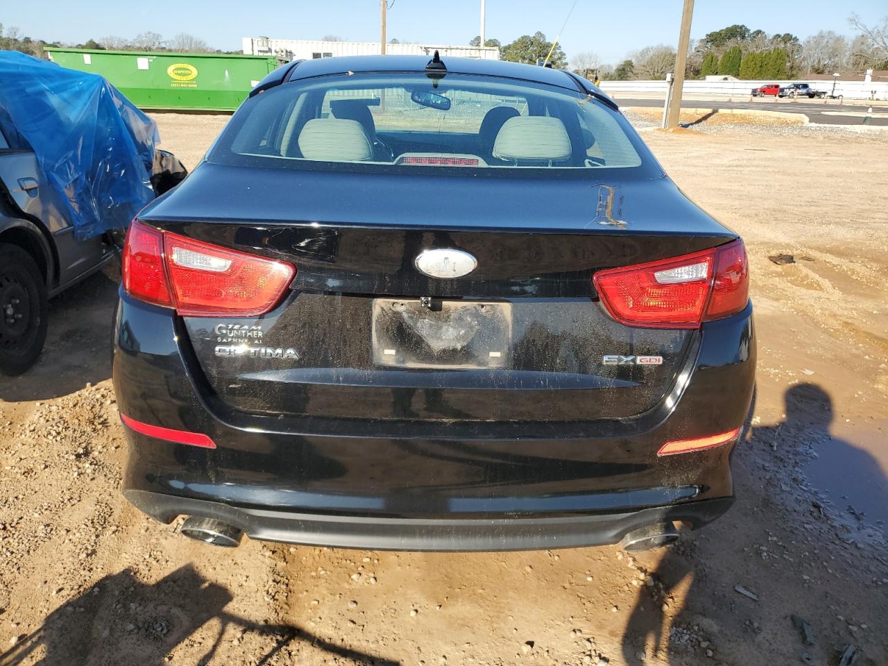 2014 KIA Optima VIN 5XXGN4A75EG268163 Copart auction photo, front end damage thumbnail 6