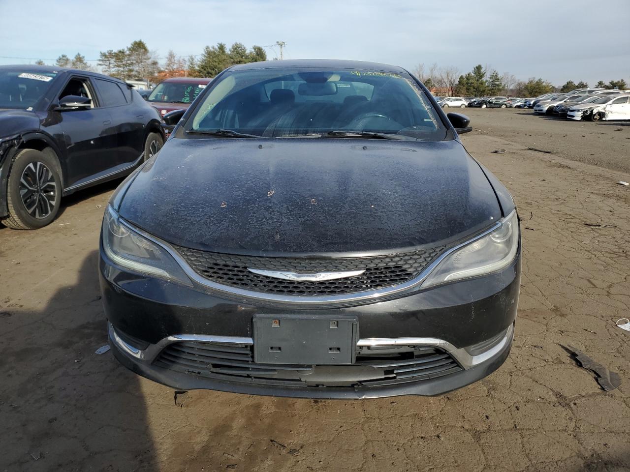 2015 Chrysler 200 VIN 1C3CCCAB9FN757260 Copart auction photo, side damage thumbnail 5