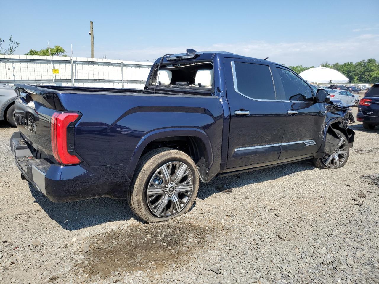 2023 Toyota Tundra VIN 5TFVC5DB9PX028516 Copart auction photo, all over damage thumbnail 3
