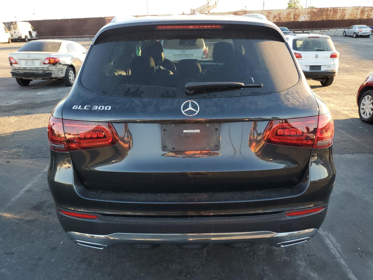 2020 Mercedes-Benz GLC VIN W1N0G8DB7LF812847 Copart auction photo, front end damage thumbnail 6
