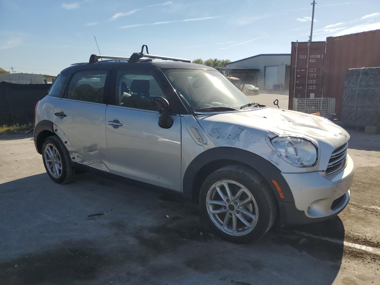 2016 MINI Cooper VIN WMWZB3C53GWR48309 Copart auction photo, rollover damage thumbnail 4