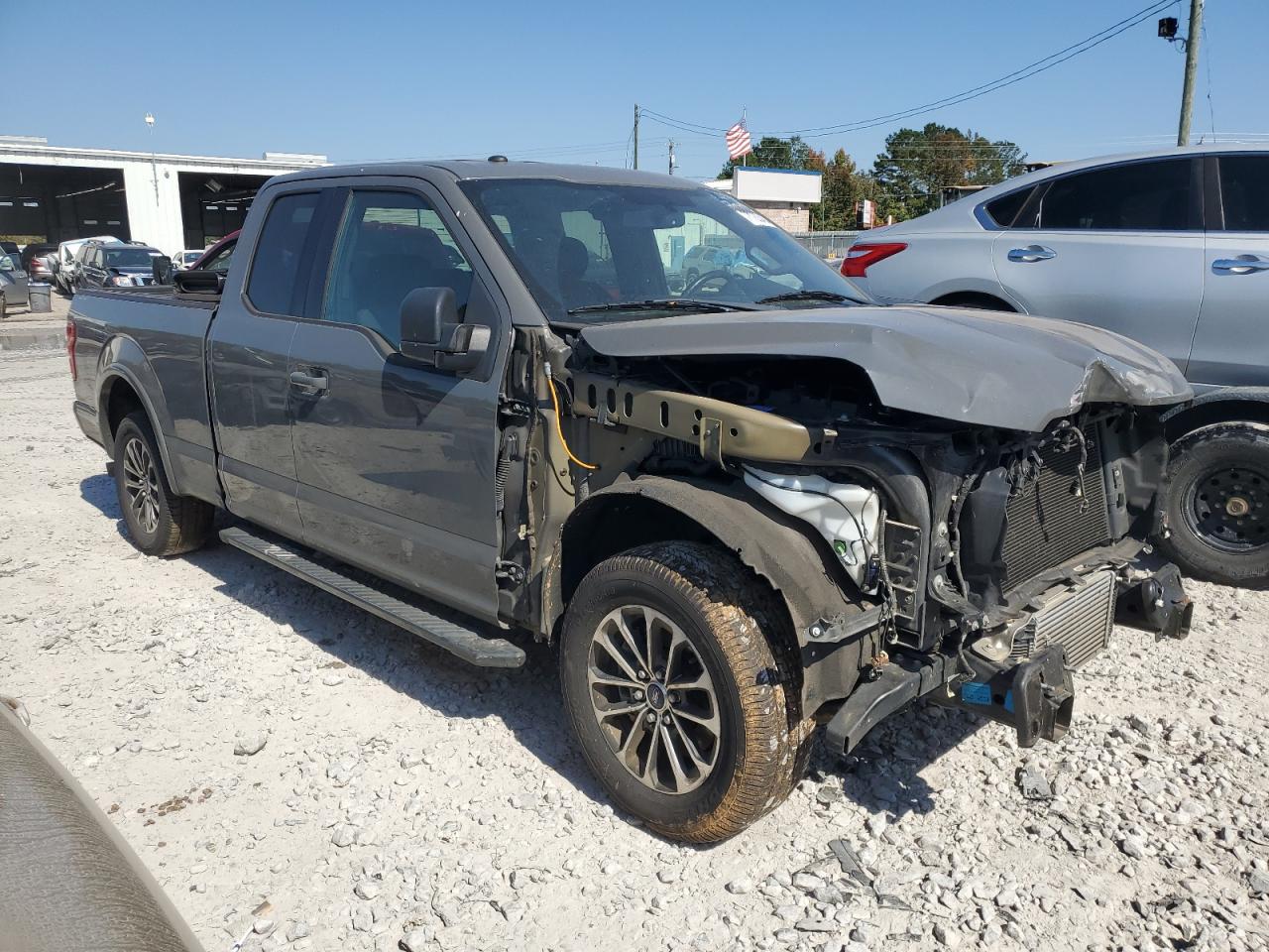 2018 Ford F-150 VIN 1FTEX1CP8JFC76070 Copart auction photo, front end damage thumbnail 4