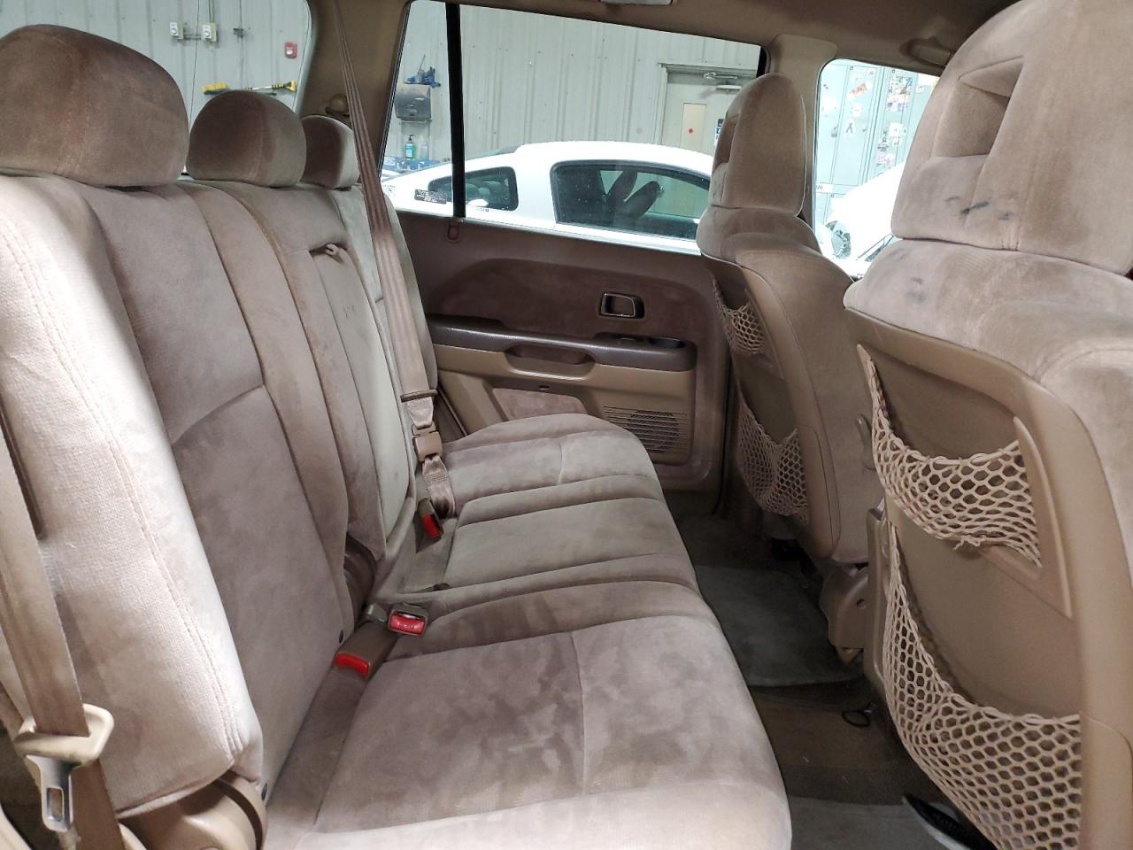 2005 Honda Pilot VIN 2HKYF18465H541675 Copart auction photo, front end / rear end damage thumbnail 10