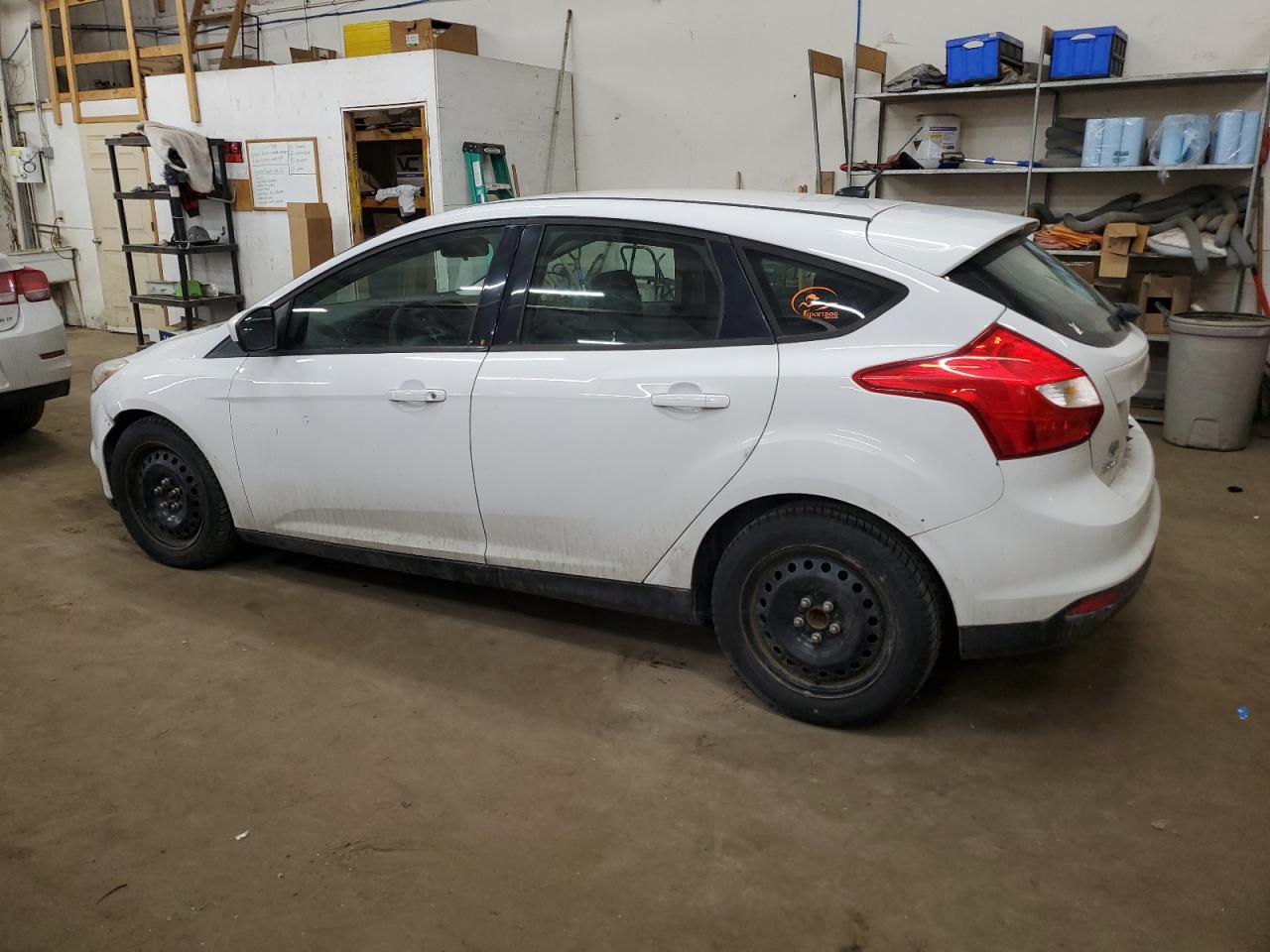 2012 Ford Focus VIN 1FAHP3K22CL140395 Copart auction photo, side / rear end damage thumbnail 2