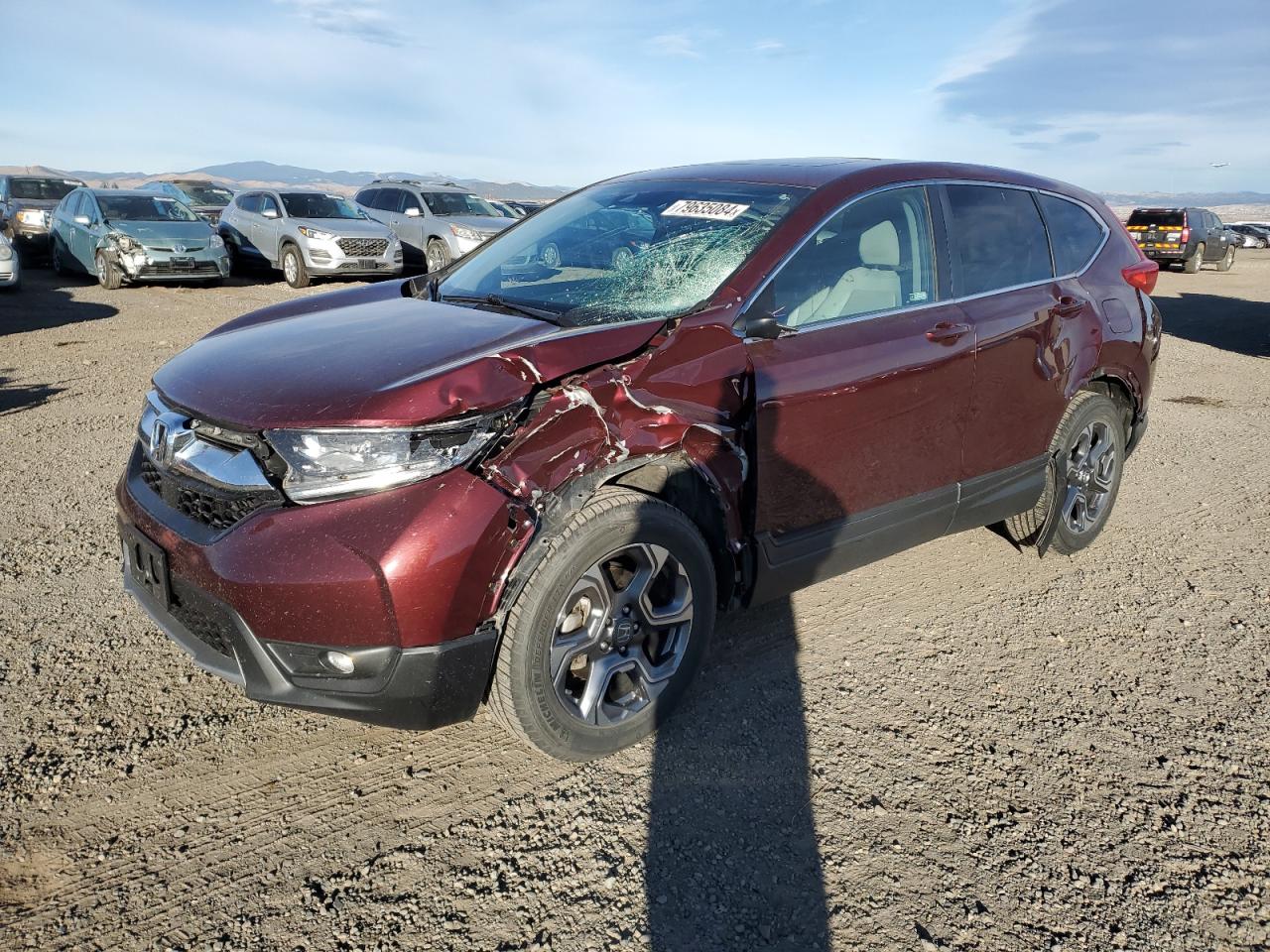 2019 Honda CR-V VIN 5J6RW2H86KL009034