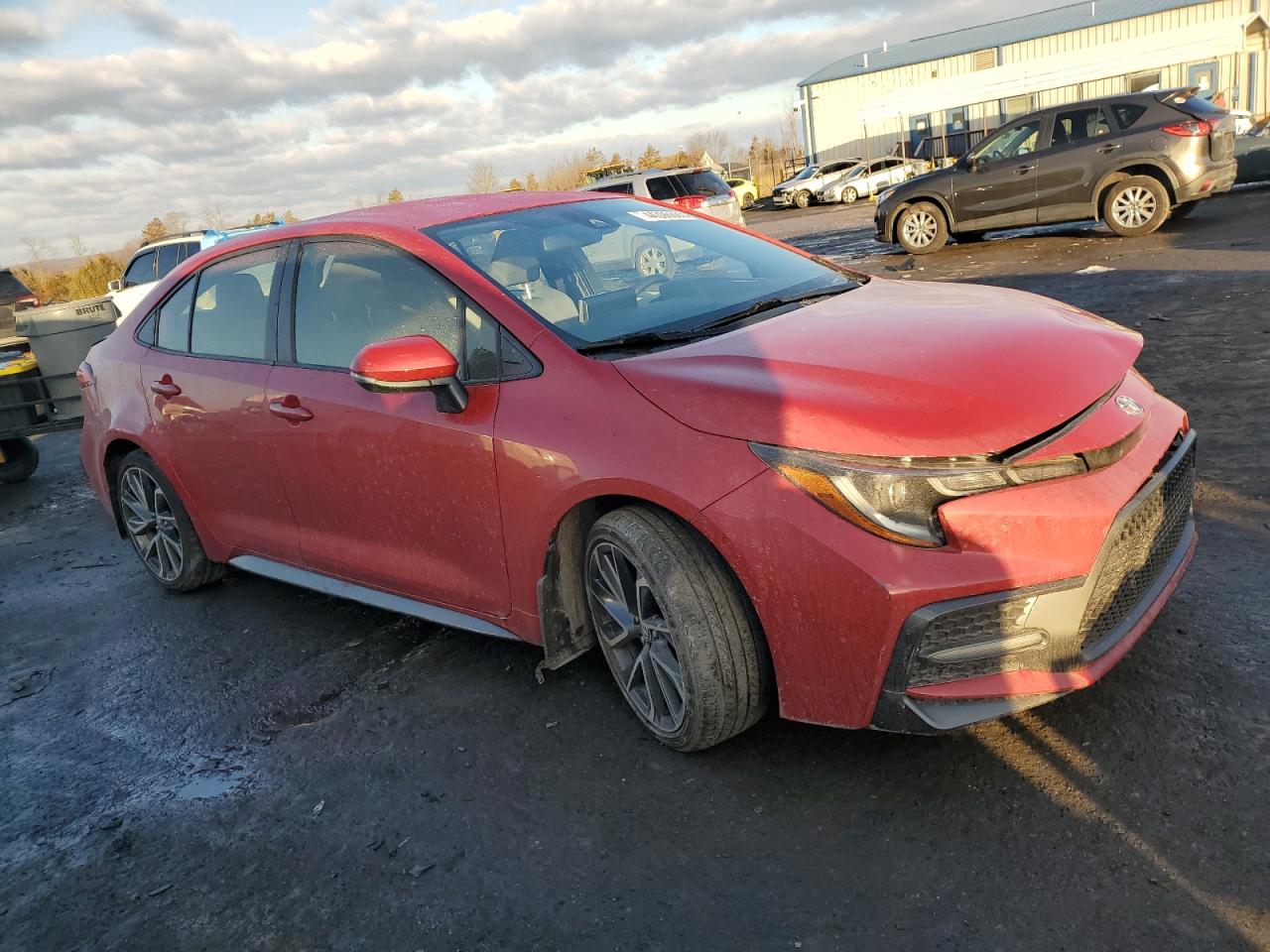2021 Toyota Corolla VIN JTDS4MCE9MJ075999 Copart auction photo, rear end / front end damage thumbnail 4