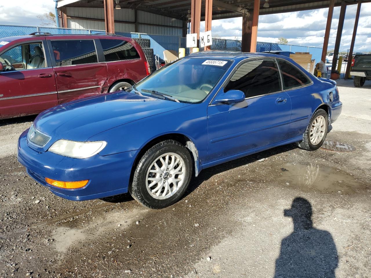 1999 Acura CL VIN 19UYA2252XL009300 - Copart auction photo