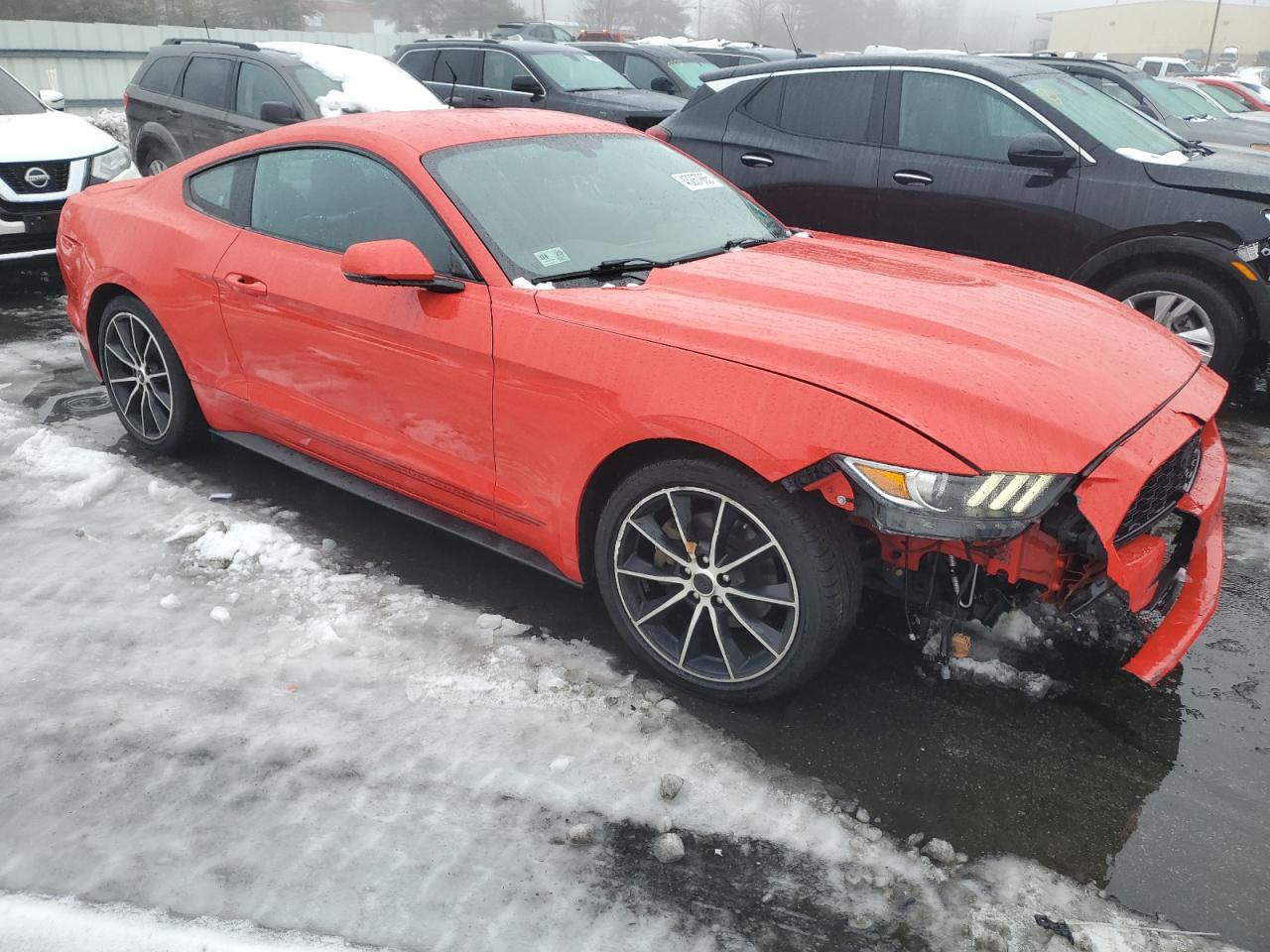 2016 Ford Mustang VIN 1FA6P8TH2G5225125 Copart auction photo, front end damage thumbnail 4