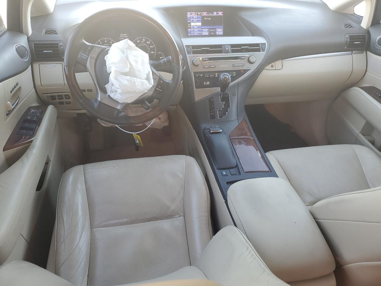 2015 Lexus RX VIN 2T2ZK1BA8FC173367 Copart auction photo, undercarriage / front end damage thumbnail 8