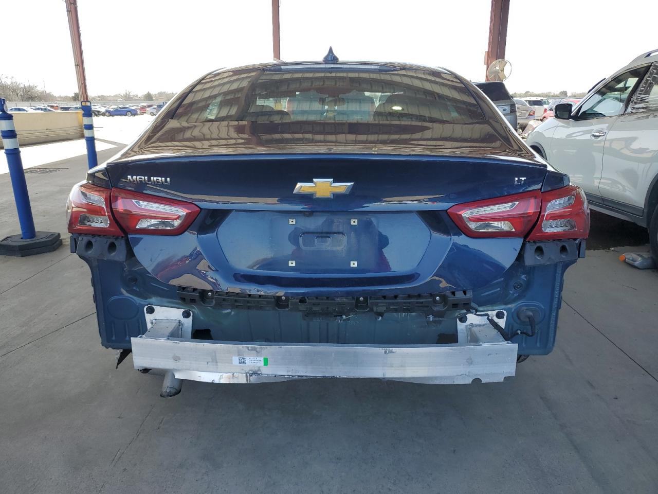 2022 Chevrolet Malibu VIN 1G1ZD5ST0NF174552 Copart auction photo, rear end damage thumbnail 6