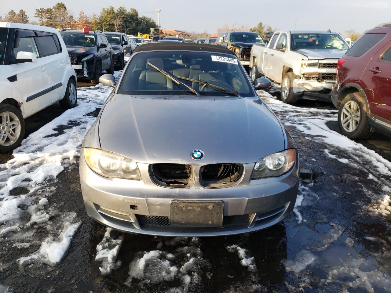 2009 BMW 1er VIN WBAUN13569VH80991 Copart auction photo, rear end damage thumbnail 5