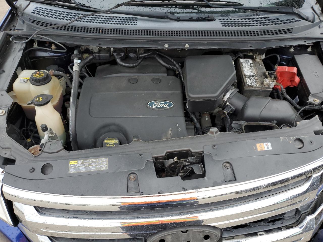 2013 Ford Edge VIN 2FMDK4KC4DBC41439 Copart auction photo, all over damage thumbnail 14