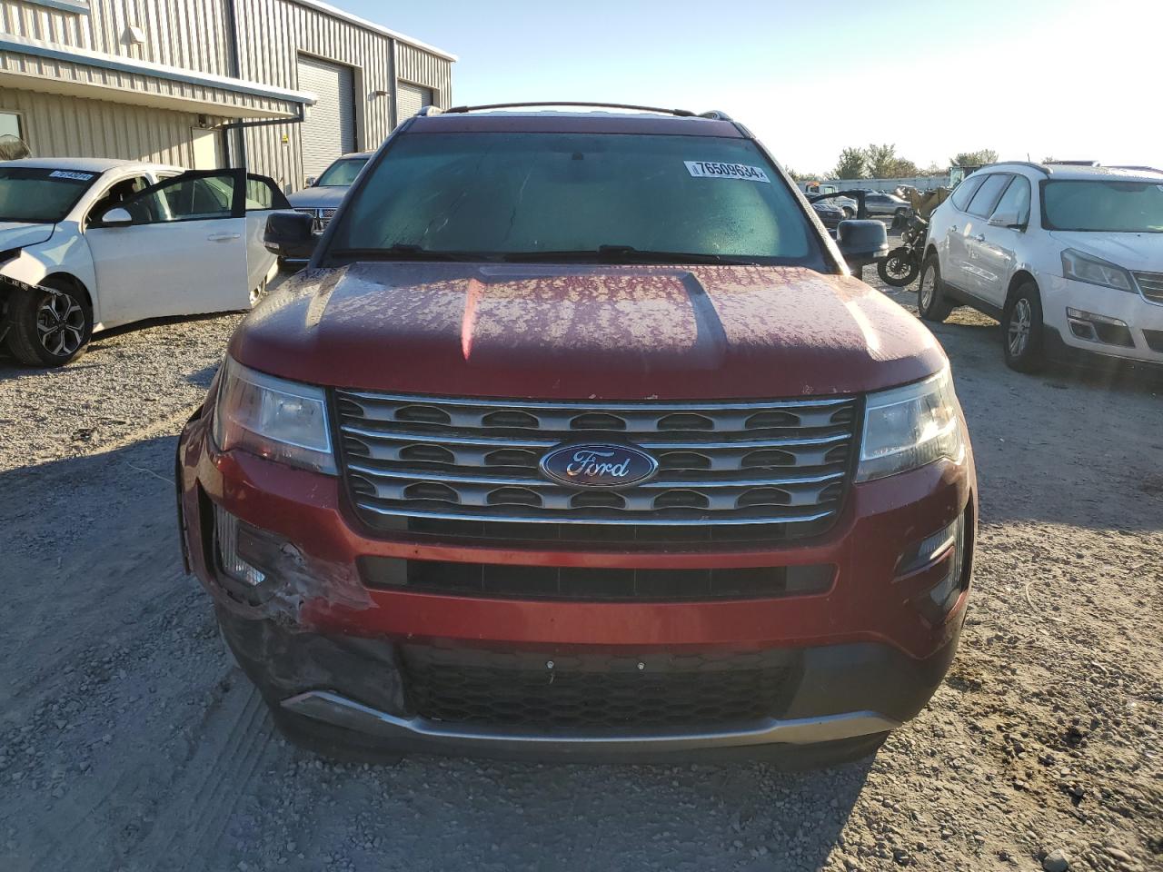 2016 Ford Explorer VIN 1FM5K7D88GGC64542 Copart auction photo, all over / side damage thumbnail 5
