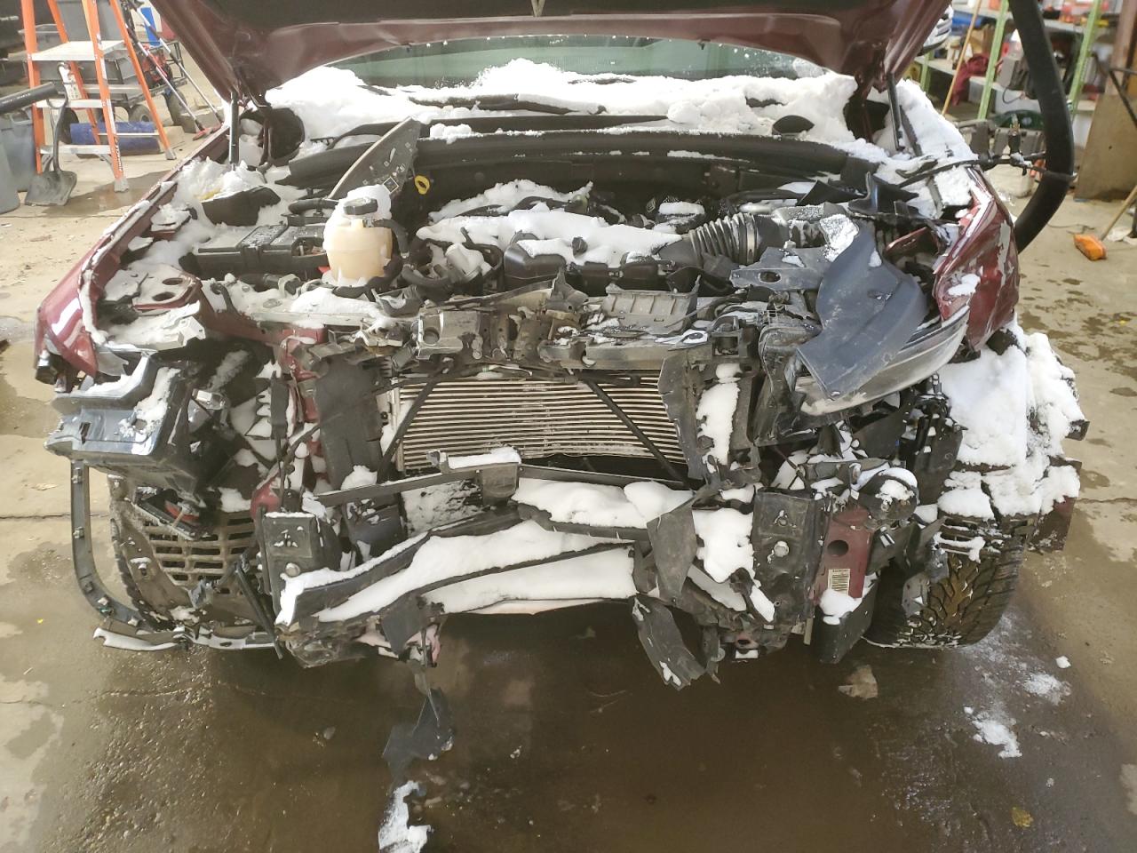 2021 Jeep Grand Cherokee VIN 1C4RJKBG5M8192100 Copart auction photo, front end / side damage thumbnail 12