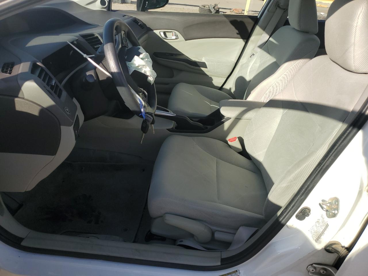 2012 Honda Civic VIN 2HGFB2F86CH606465 Copart auction photo, front end damage thumbnail 7