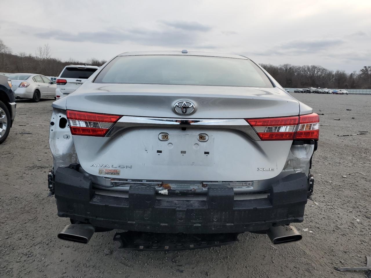 2015 Toyota Avalon VIN 4T1BK1EBXFU187764 Copart auction photo, rear end damage thumbnail 6