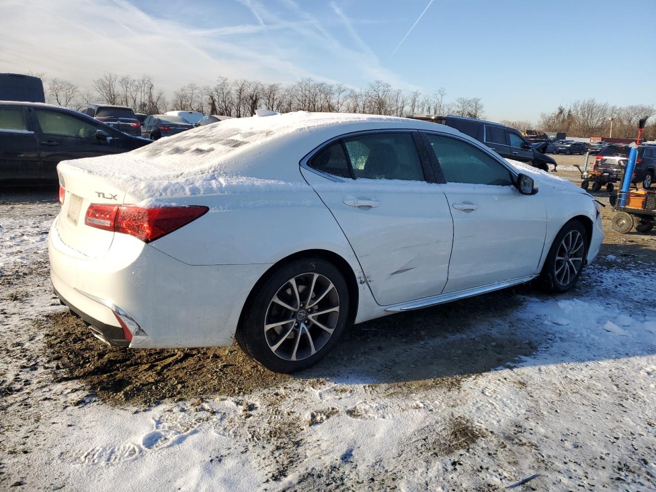 2018 Acura TLX VIN 19UUB2F52JA012335 Copart auction photo, front end damage thumbnail 3