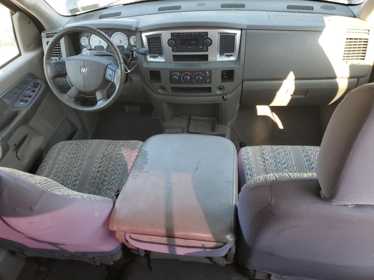 2007 Dodge RAM VIN 1D7KS28C87J551476 Copart auction photo, all over damage thumbnail 8