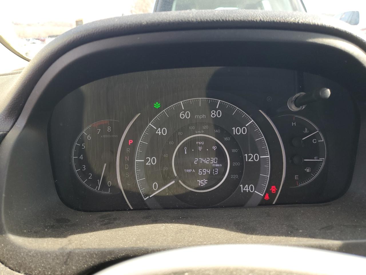 2015 Honda CR-V VIN 5J6RM4H77FL051047 Copart auction photo, rear end damage thumbnail 9