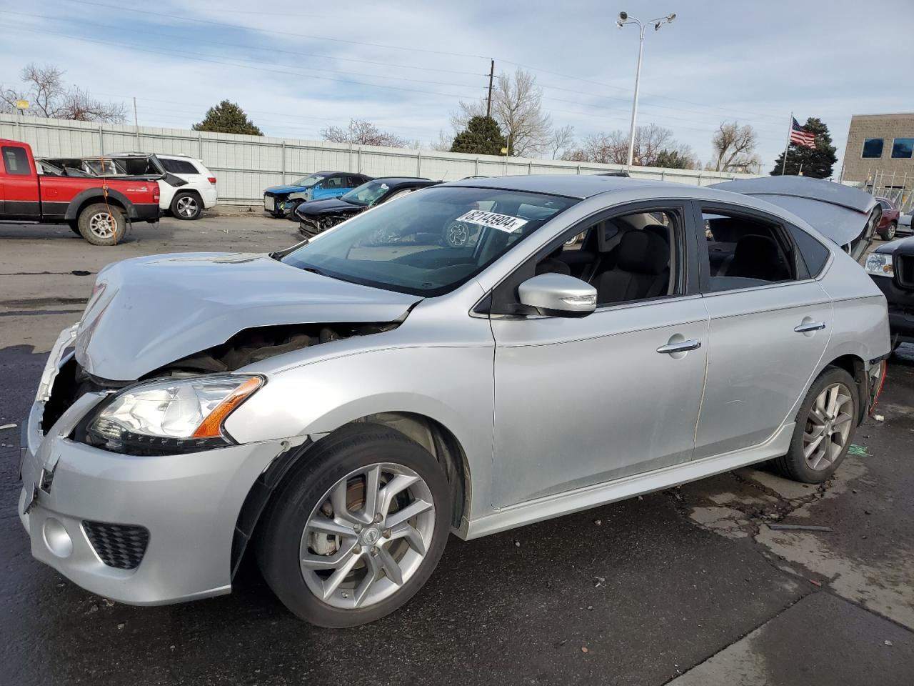2015 Nissan Sentra VIN 3N1AB7AP9FY378838