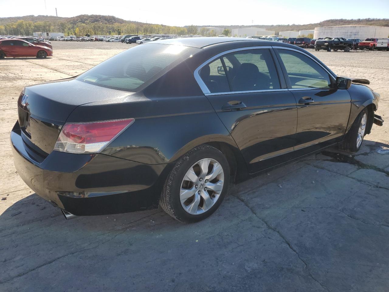 2009 Honda Accord VIN 1HGCP26739A180866 Copart auction photo, front end / minor dent/scratches damage thumbnail 3