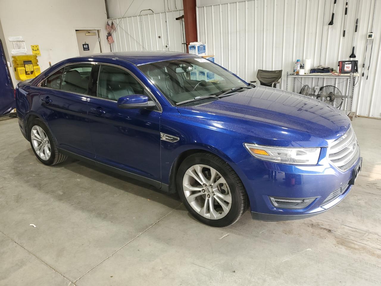 2013 Ford Taurus VIN 1FAHP2H82DG128179 Copart auction photo, rear end / top/roof damage thumbnail 4