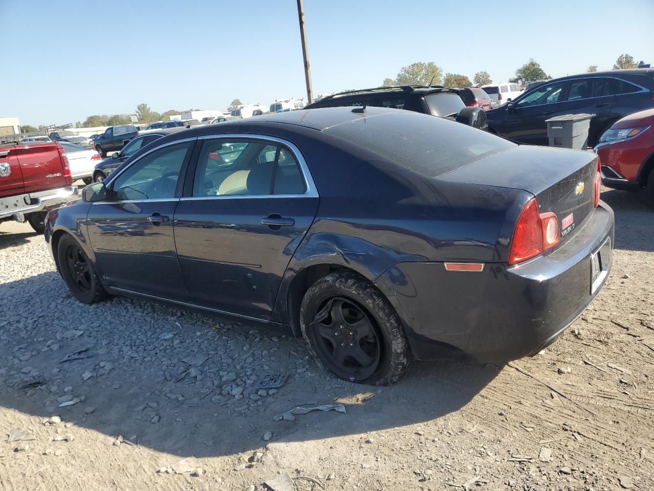 2011 Chevrolet Malibu VIN 1G1ZC5E1XBF283013 Copart auction photo, rear end / side damage thumbnail 2