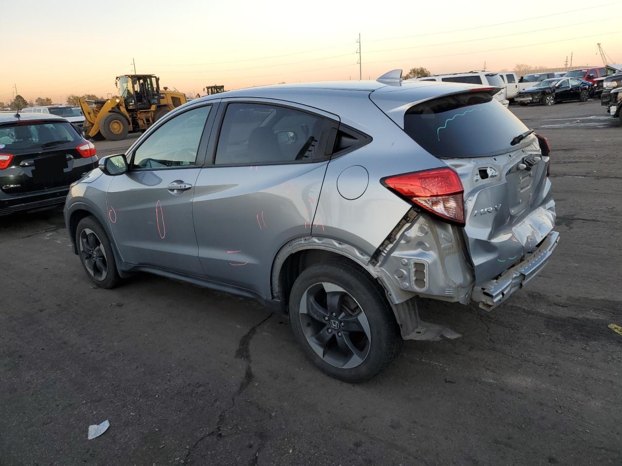 2018 Honda HR-V VIN 3CZRU6H51JM731737 Copart auction photo, all over damage thumbnail 2