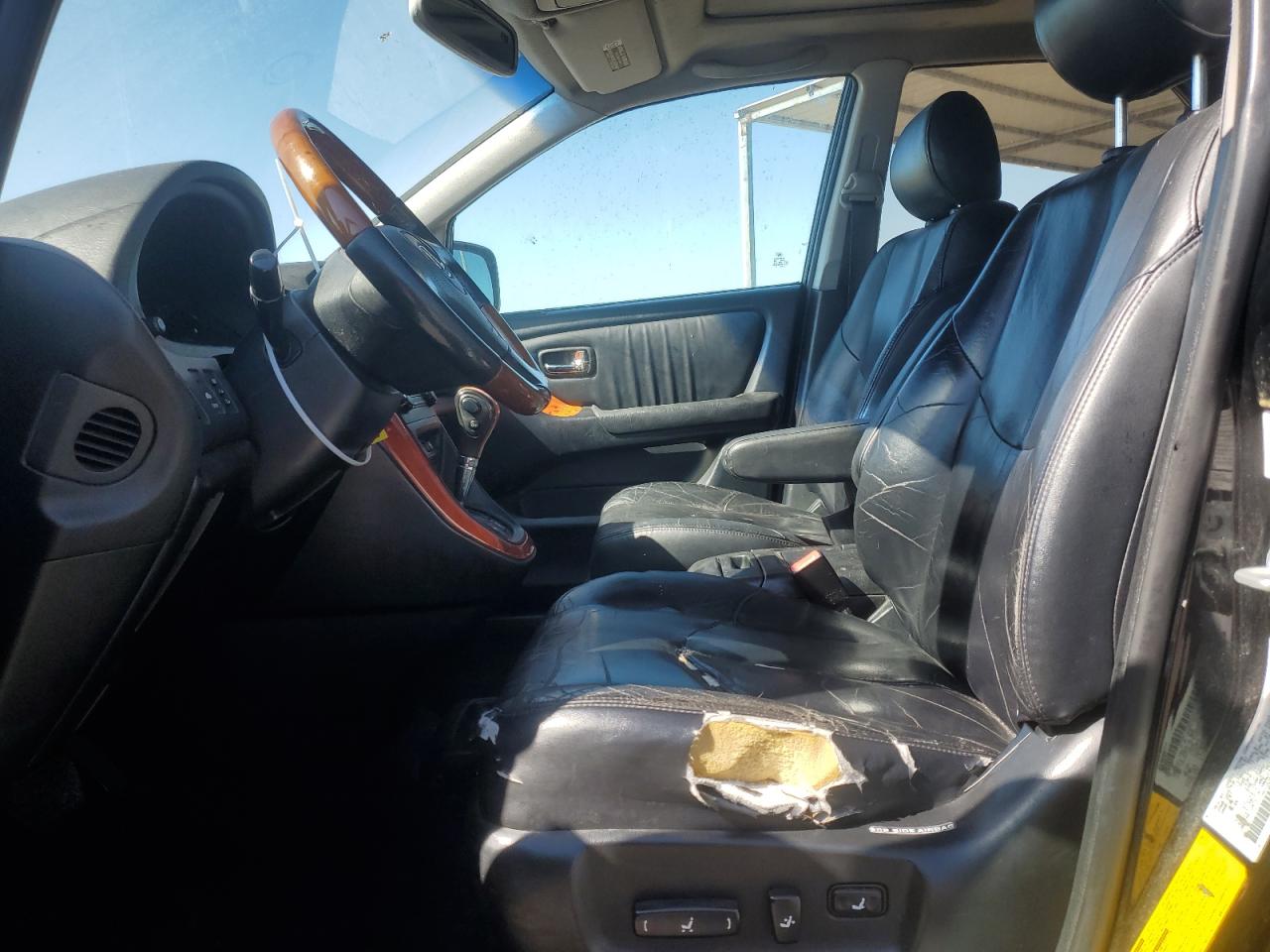 2002 Lexus RX VIN JTJHF10U820282916 Copart auction photo, front end damage thumbnail 7