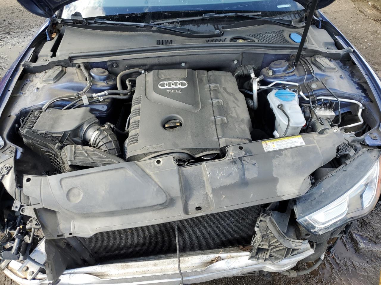 2013 Audi A5 VIN WAULFAFR7DA067294 Copart auction photo, front end damage thumbnail 11