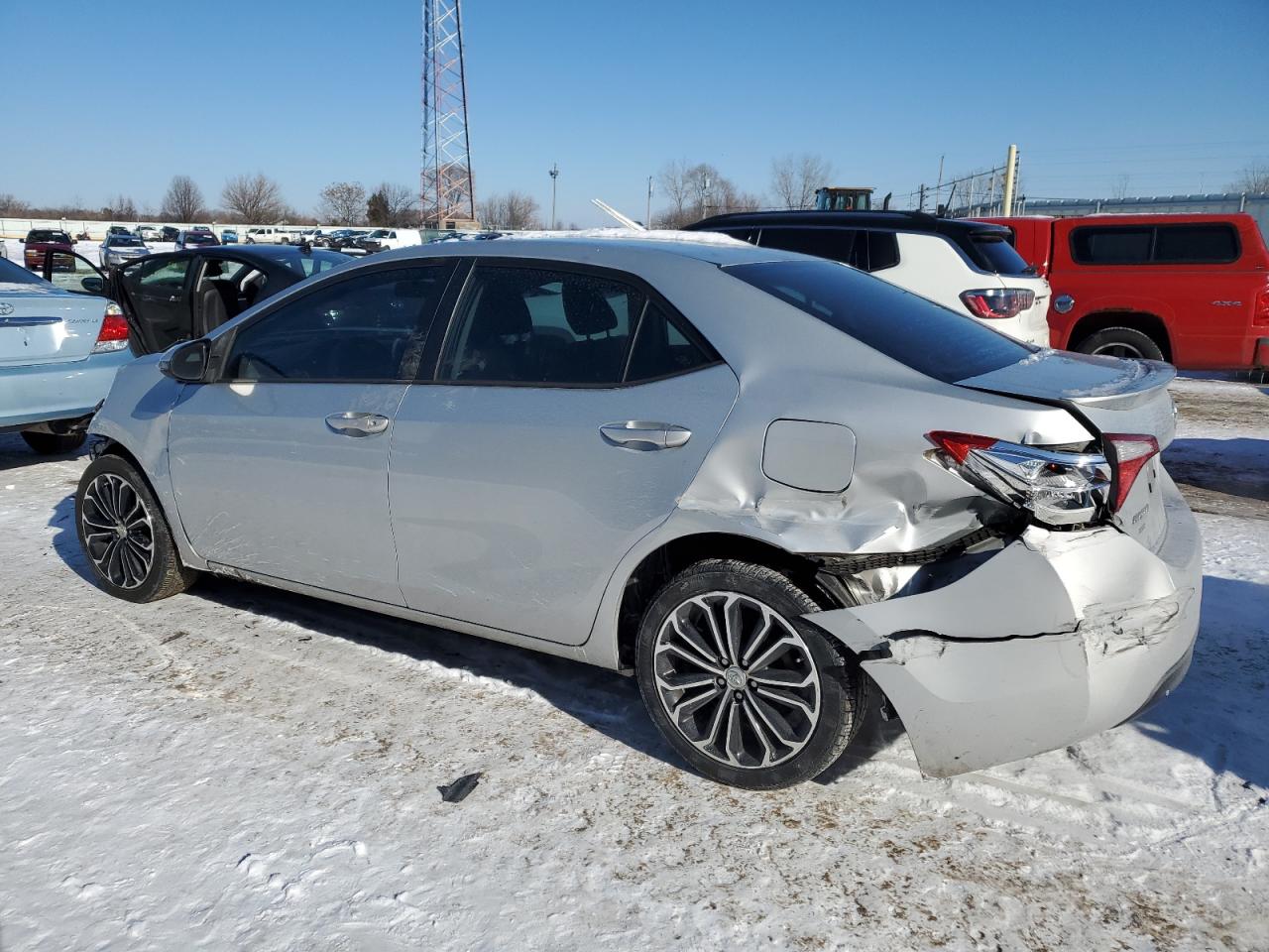 2014 Toyota Corolla VIN 2T1BURHE0EC048855 Copart auction photo, frame damage / all over damage thumbnail 2