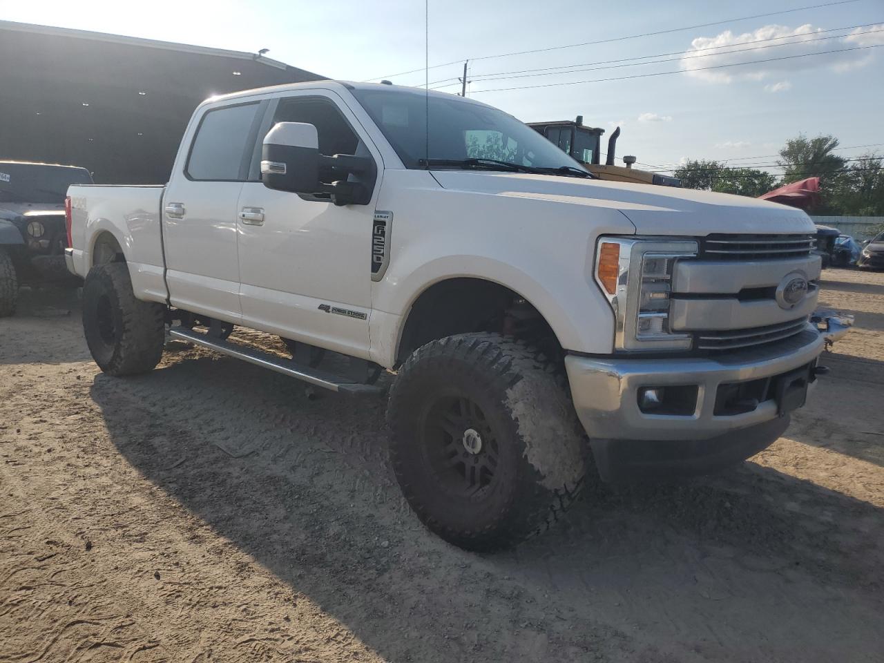 2017 Ford F250 VIN 1FT7W2BT4HEF35265 Copart auction photo, burn / rear end damage thumbnail 4