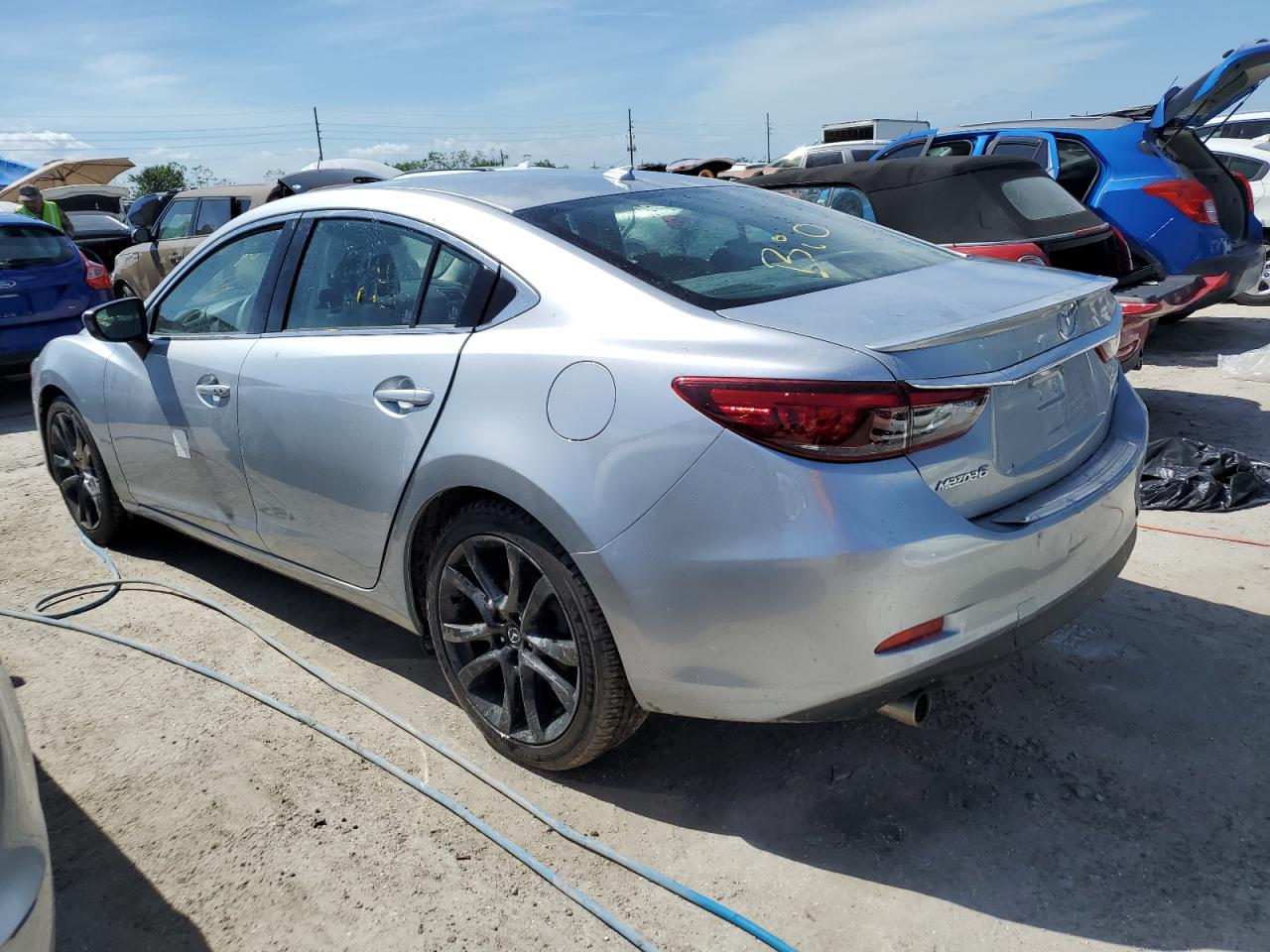 2016 Mazda 6 VIN JM1GJ1W5XG1468133 Copart auction photo, water/flood damage thumbnail 2