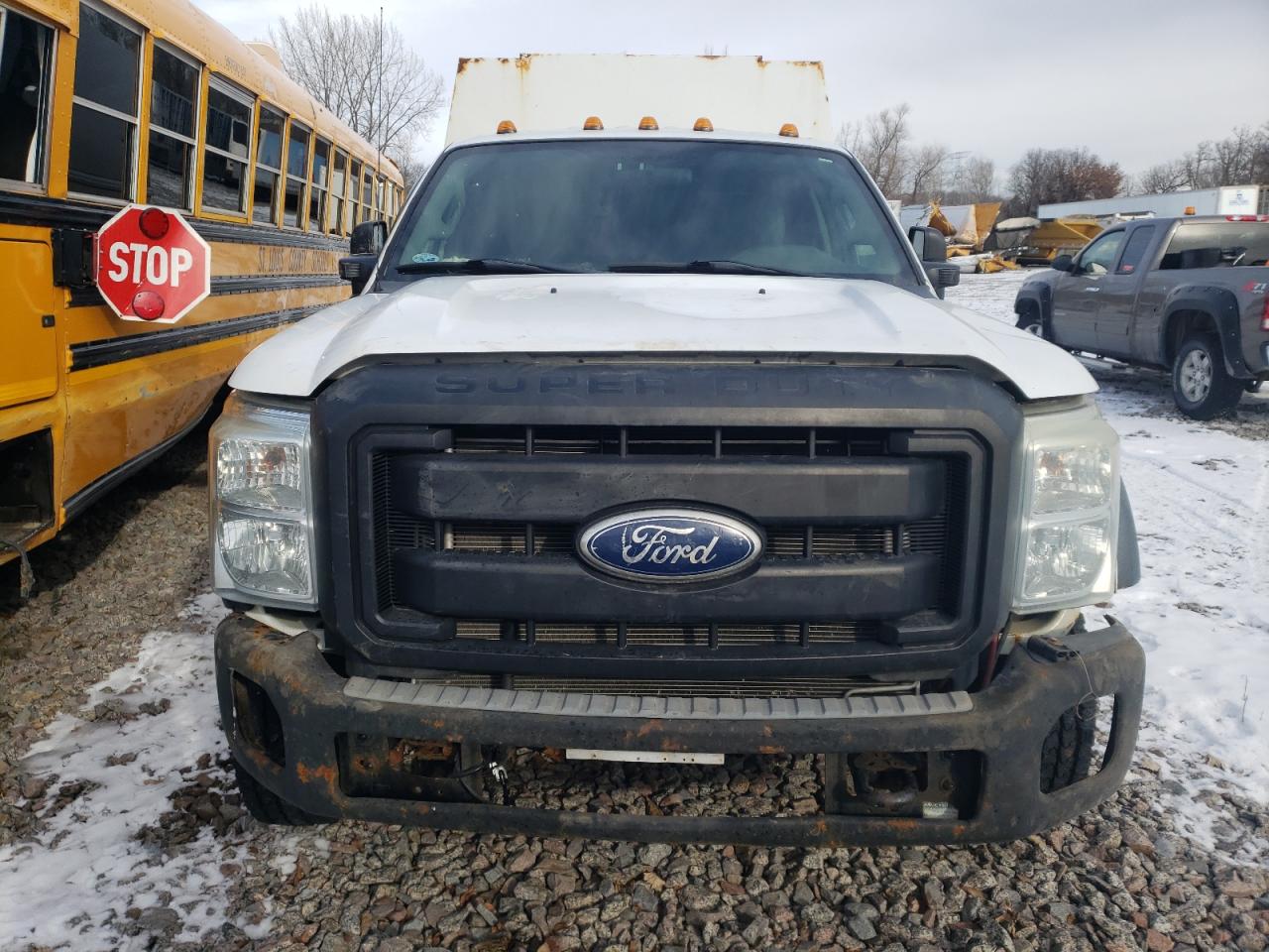 2012 Ford F450 VIN 1FD0W4HT6CEC42945 Copart auction photo, front end damage thumbnail 5