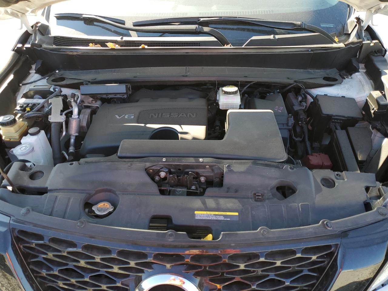 2020 Nissan Pathfinder VIN 5N1DR2BM4LC596733 Copart auction photo, front end damage thumbnail 14