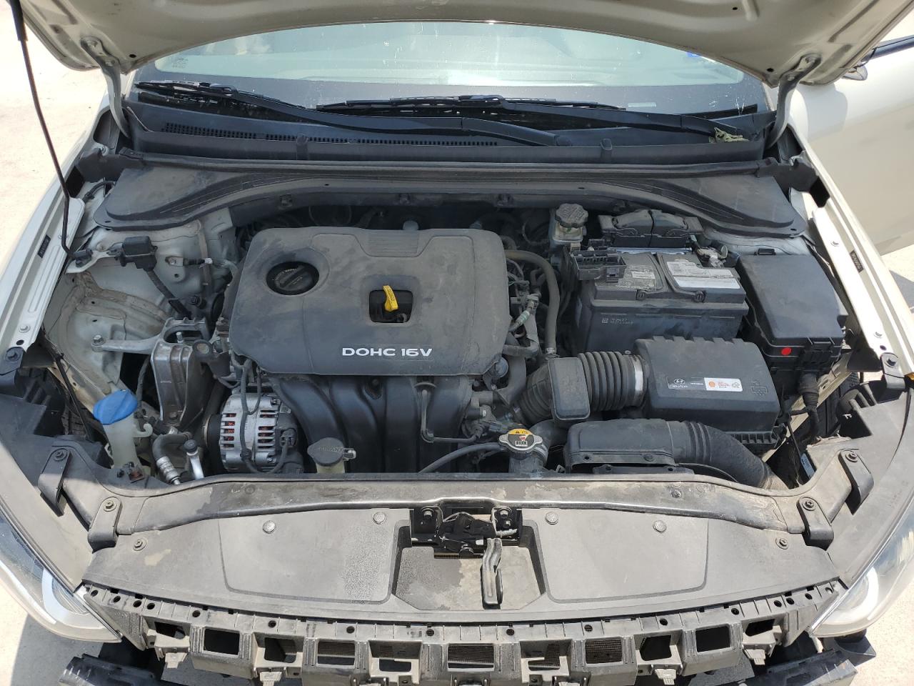 2018 Hyundai Elantra VIN 5NPD74LF0JH331833 Copart auction photo, front end / rear end damage thumbnail 11