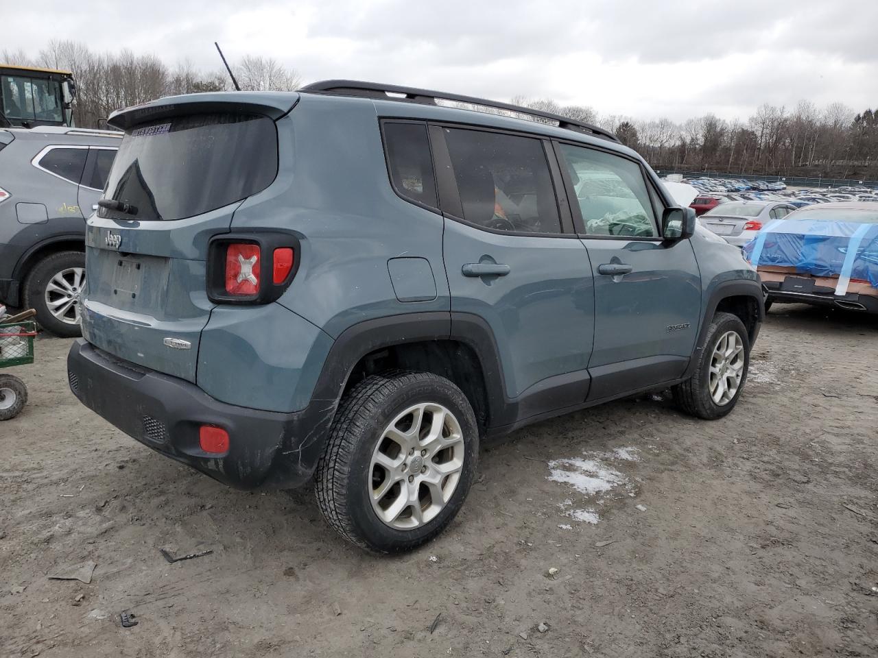 2017 Jeep Renegade VIN ZACCJBBB2HPF77395 Copart auction photo, front end damage thumbnail 3