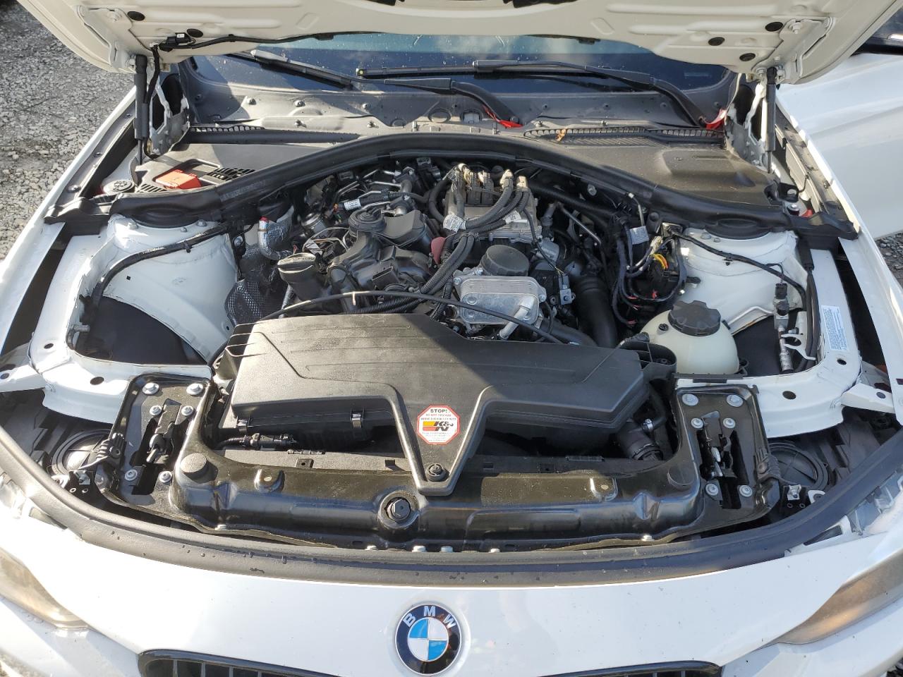 2012 BMW 3er VIN WBA3C1C54CF433935 Copart auction photo, mechanical damage thumbnail 11