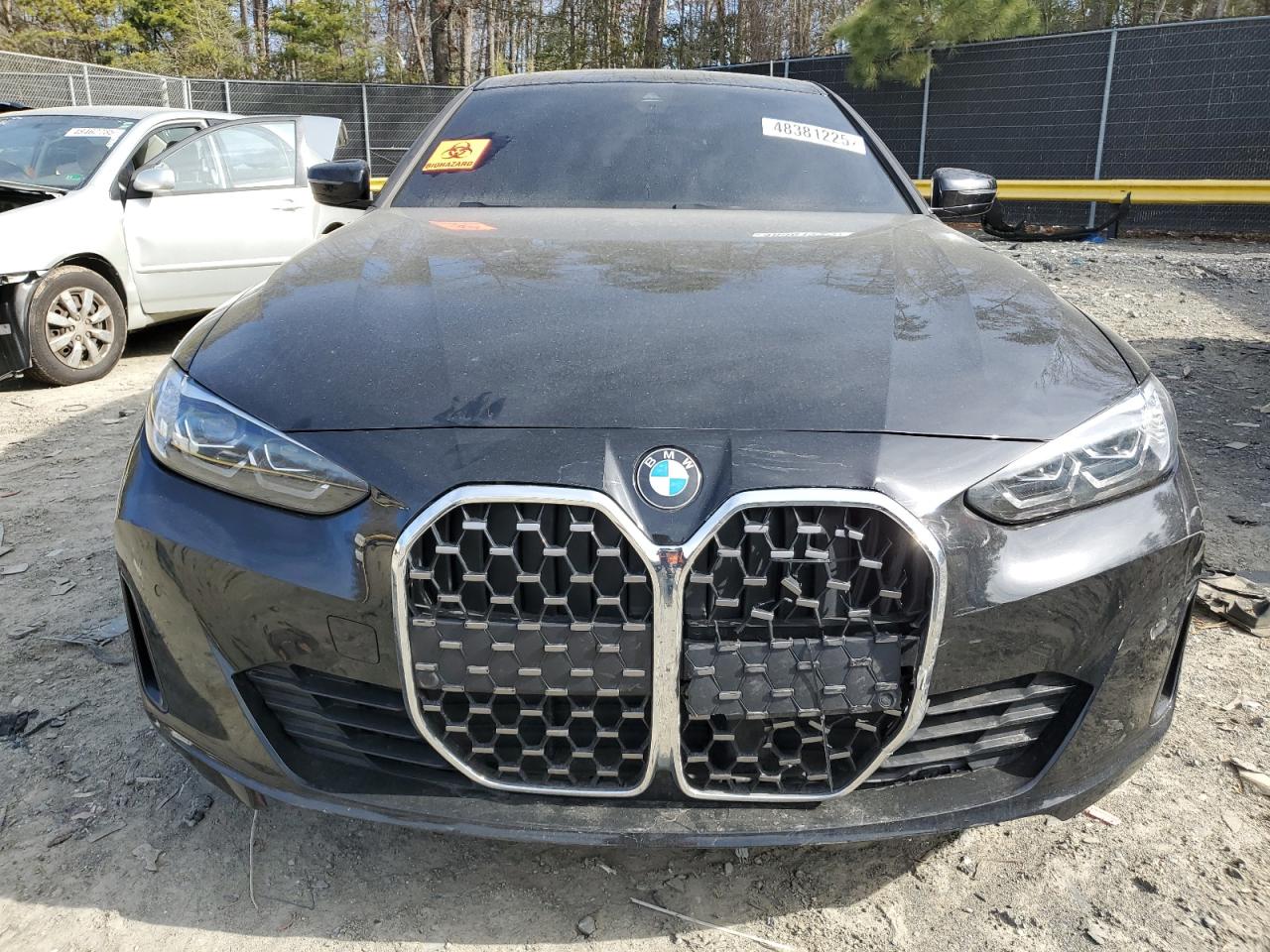 2024 BMW 4er VIN WBA73AV01RFP69182 Copart auction photo, rear end damage thumbnail 5