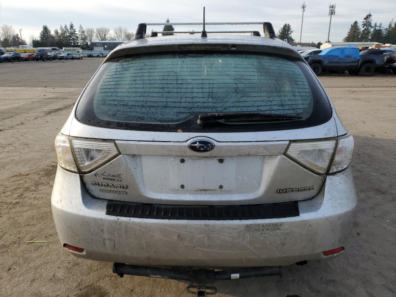 2011 Subaru Impreza VIN JF1GH6B61BH808265 Copart auction photo, front end / side damage thumbnail 6