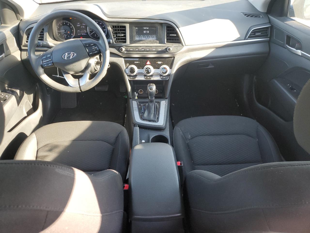 2019 Hyundai Elantra VIN KMHD74LF5KU789063 Copart auction photo, rear end / minor dent/scratches damage thumbnail 8