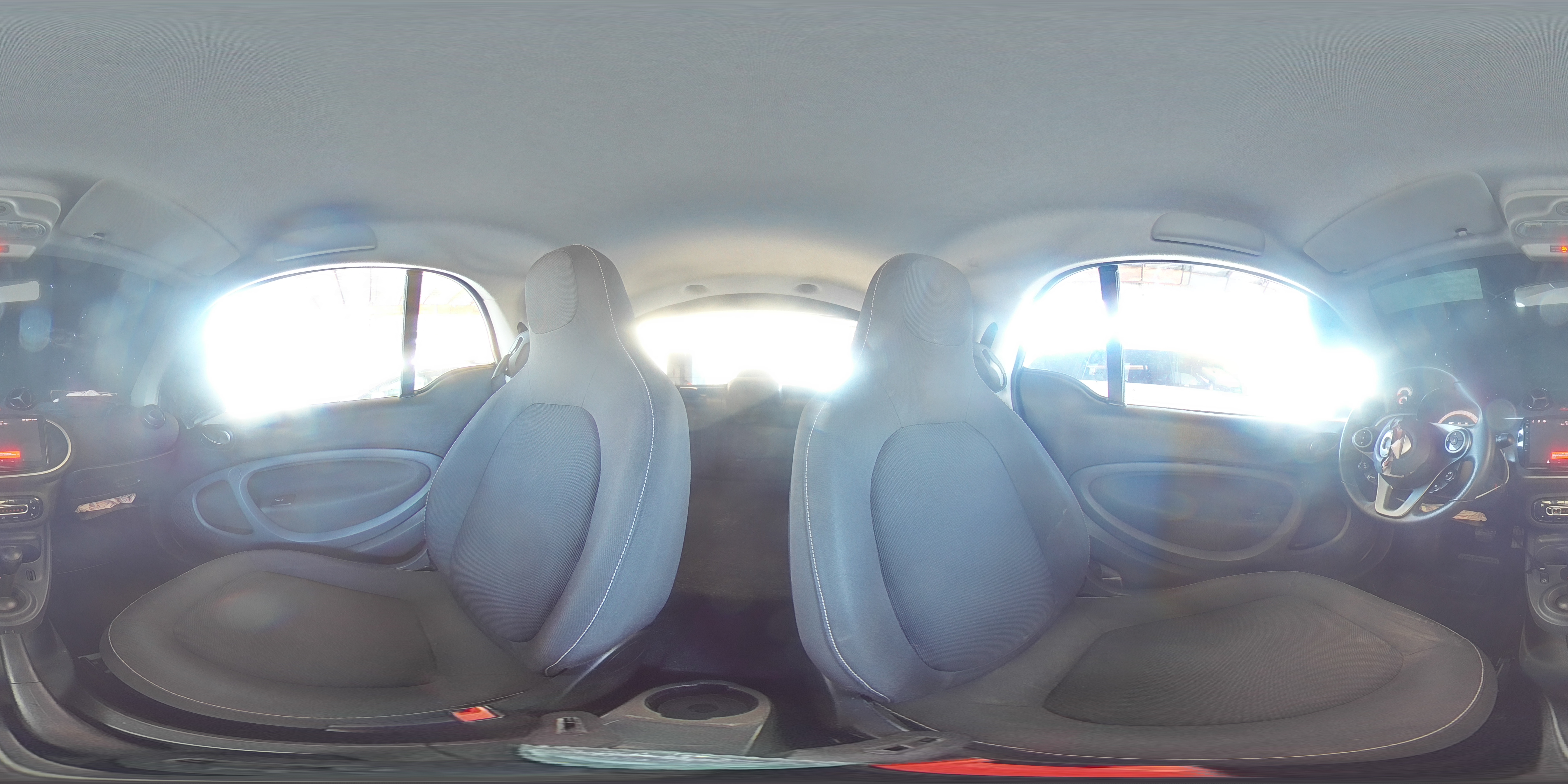 2016 Smart Fortwo VIN WMEFJ5DA0GK051828 Copart auction photo, front end / rear end damage thumbnail 13