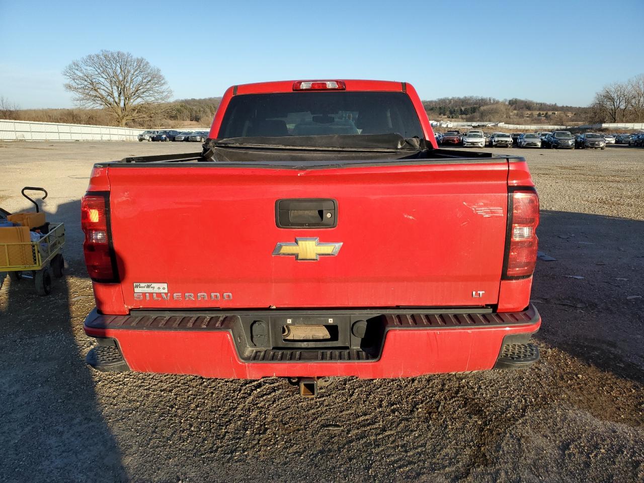 2017 Chevrolet Silverado VIN 3GCUKREC6HG470110 Copart auction photo, front end damage thumbnail 6