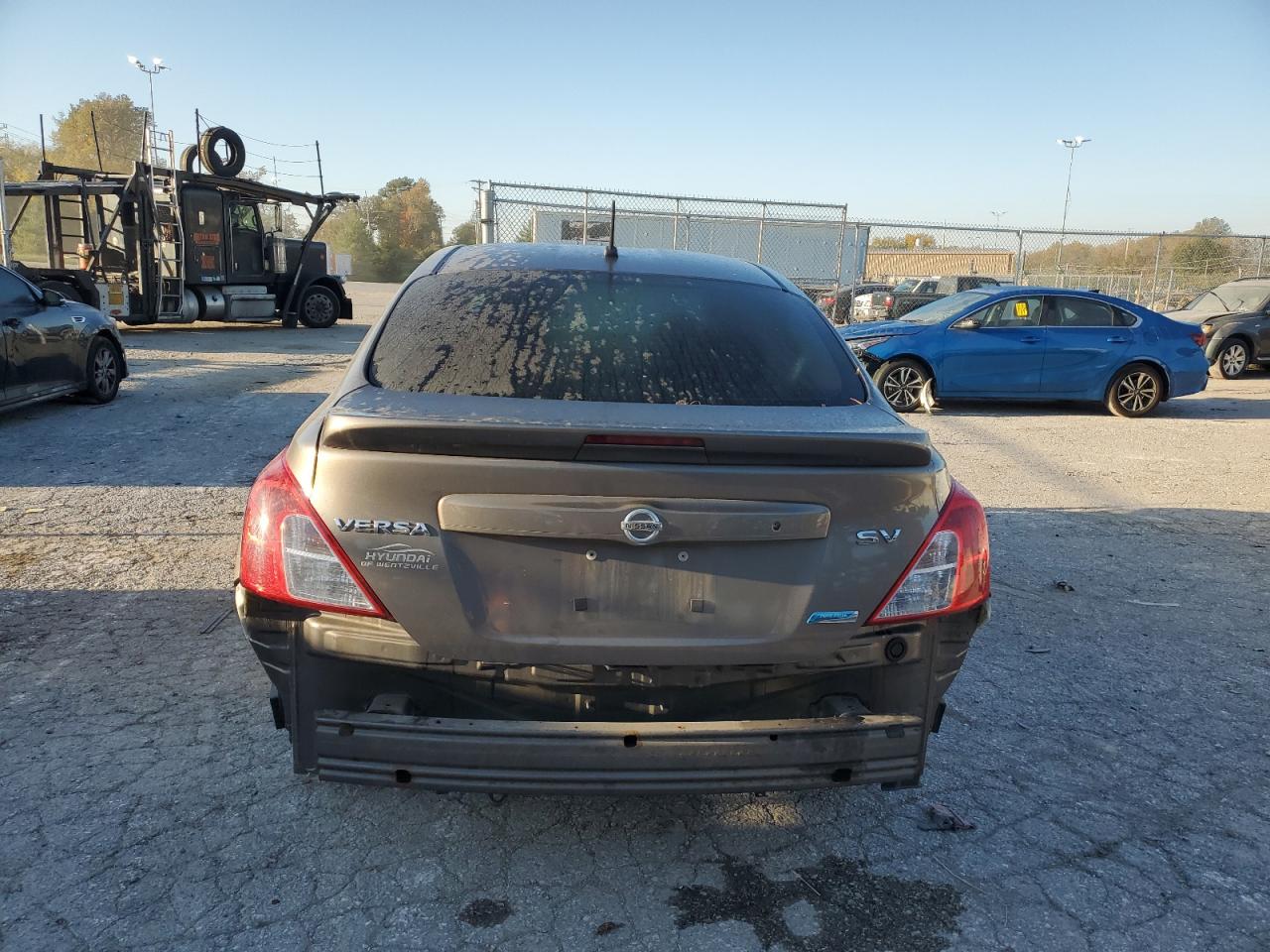 2016 Nissan Versa VIN 3N1CN7AP0GL804494 Copart auction photo, front end / rear end damage thumbnail 6