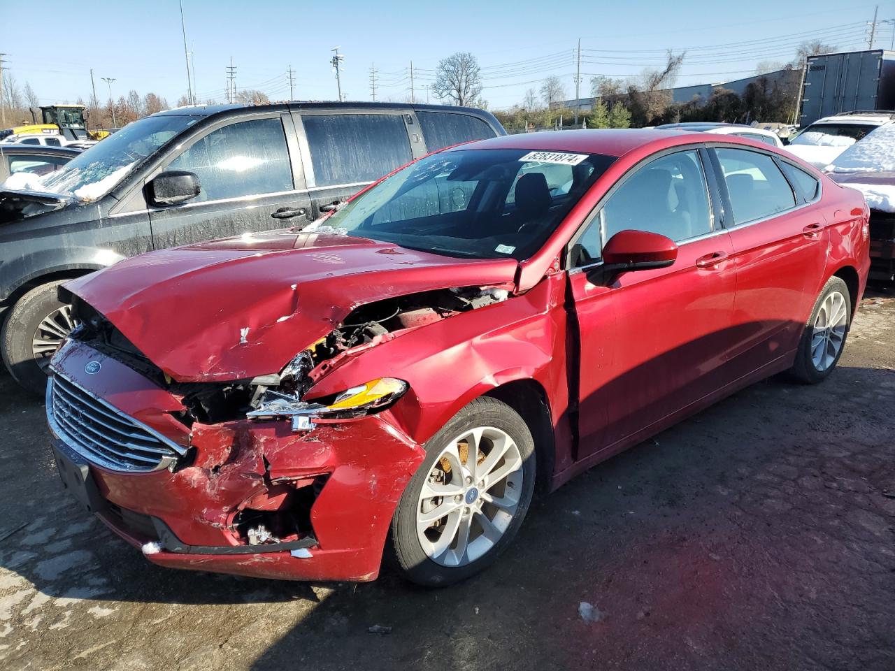 2020 Ford Fusion VIN 3FA6P0LU5LR144674