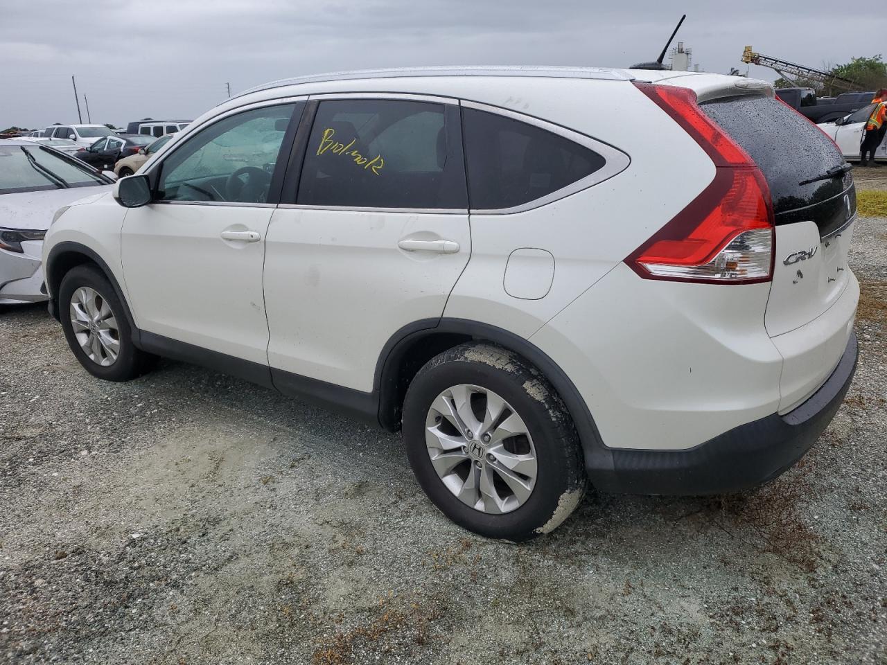 2014 Honda CR-V VIN 5J6RM4H7XEL115581 Copart auction photo, water/flood damage thumbnail 2