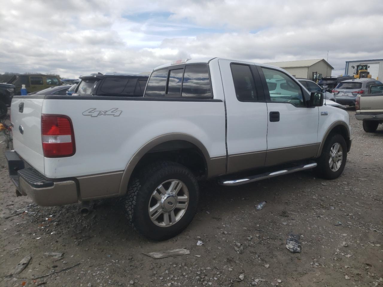 2004 Ford F-150 VIN 1FTPX14534KC53314 Copart auction photo, front end / undercarriage damage thumbnail 3