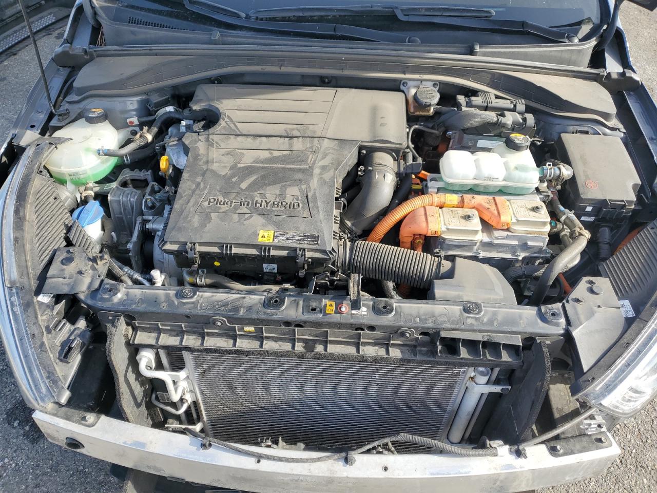 2019 Hyundai IONIQ VIN KMHC65LD3KU115884 Copart auction photo, front end damage thumbnail 11