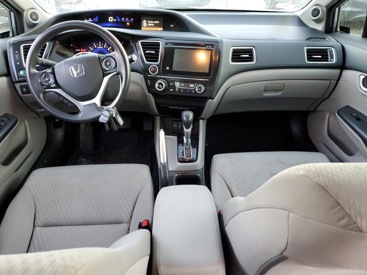 2015 Honda Civic VIN 19XFB2F86FE216903 Copart auction photo, front end damage thumbnail 8