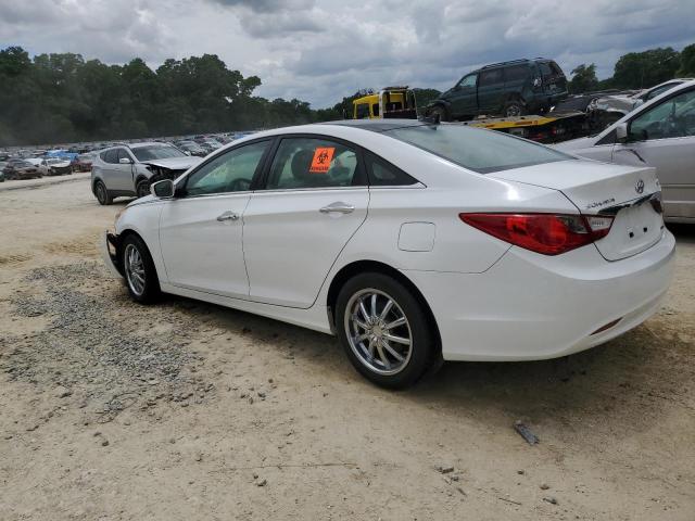 2012 Hyundai Sonata VIN 5NPEC4AC2CH461334 Copart auction photo, side / front end damage thumbnail 2